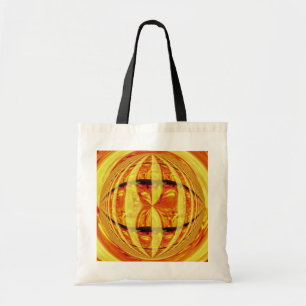 Orb Gold budget tote bag