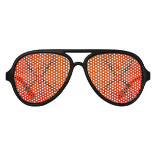 Orb Weaver Orange,  Aviator Sunglasses