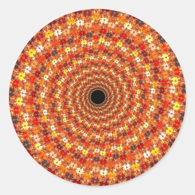 Orbe Hypno - Sticker Fractal (Devant)