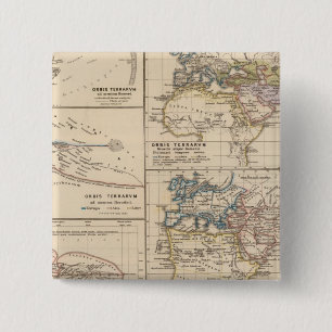 Orbis terrarum 2 inch square button