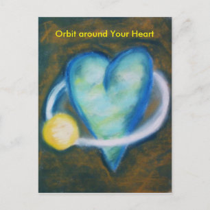 Orbit around Your Heart postcard
