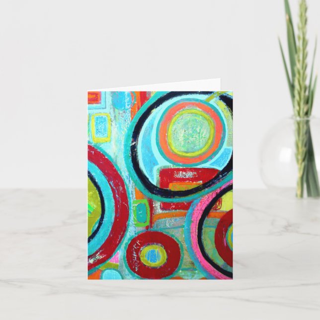 Orbit Blank Note Card (Front)