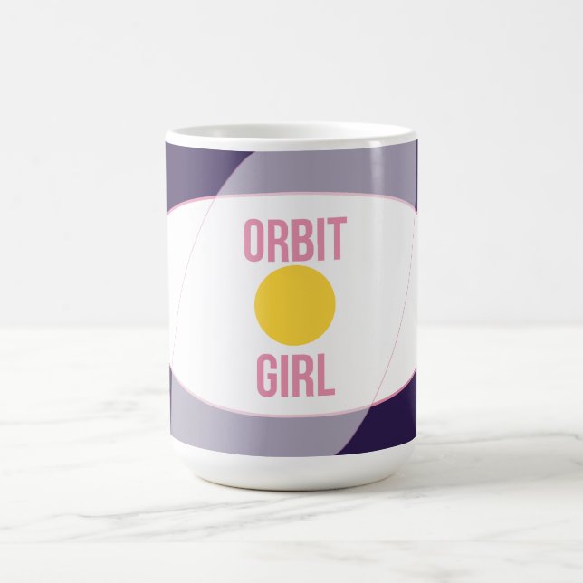 Orbit Girl — 90s Maximalist Mug | Retro Bedrm  (Center)