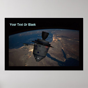 Orbital Dreidel Poster