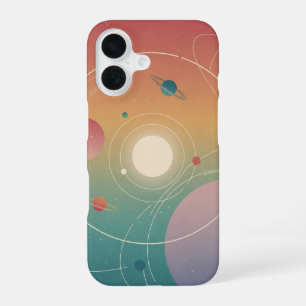 Orbites Planétaires Vintage iPhone 16 Case