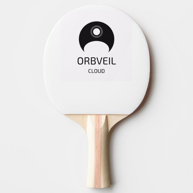 Orbveil Cloud Ping Pong Ping Pong Paddle (Front)