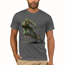 Orc Cyclist Bike Riding Fantasy Art Shirts