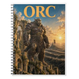 Orc, Gothic Fantasy Monster Notebook