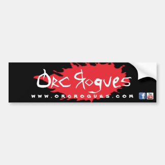 Orc Rogues Bumper Sticker