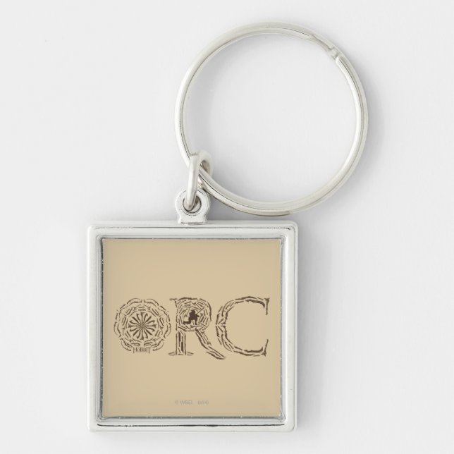 Orc Weapons Collage Keychain (Front)