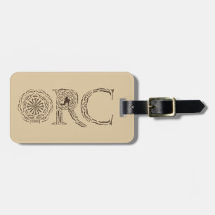 Orc Weapons Collage Luggage Tag