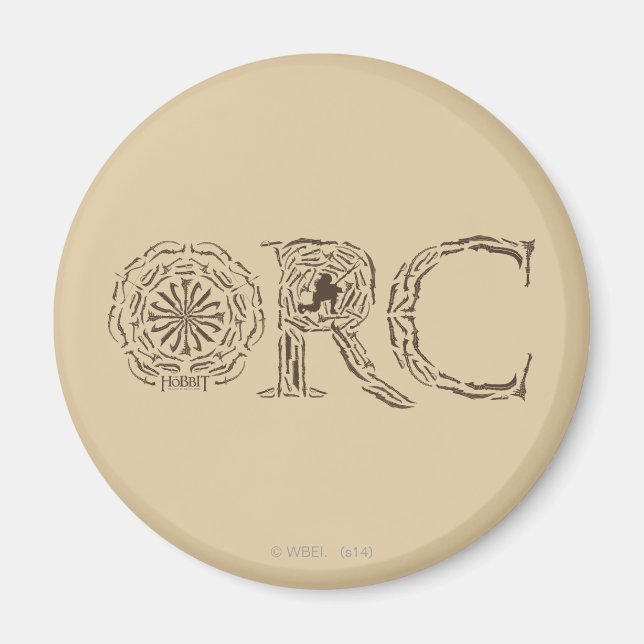 Orc Weapons Collage Magnet (Front)