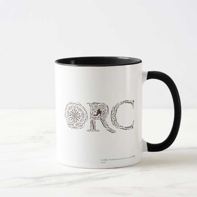 Orc Weapons Collage Mug (Right)