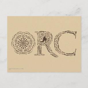 Orc Weapons Collage Postcard