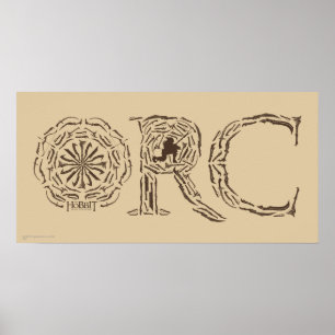 Orc Weapons Collage Poster