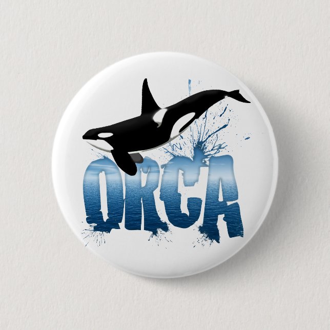 ORCA 2 INCH ROUND BUTTON (Front)