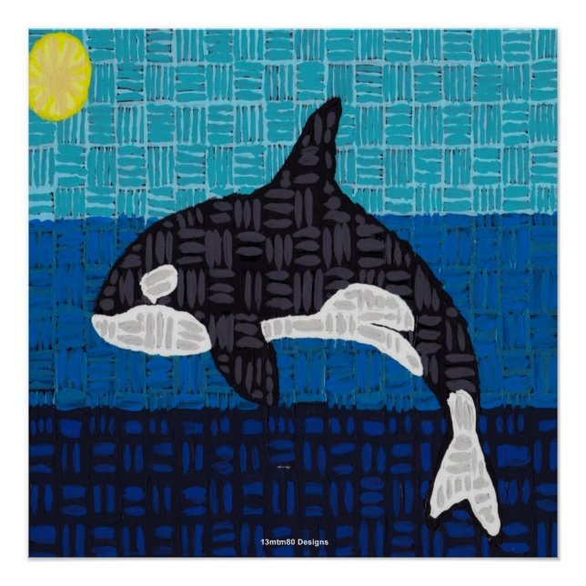 Orca - Affiche imprimée (Devant)