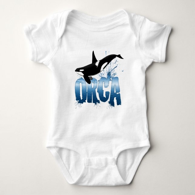 Orca Baby Bodysuit (Front)