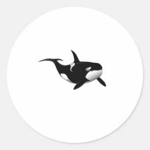 ORCA CLASSIC ROUND STICKER
