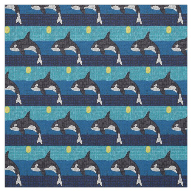 Orca - Cotton Twill Fabric (Swatch)
