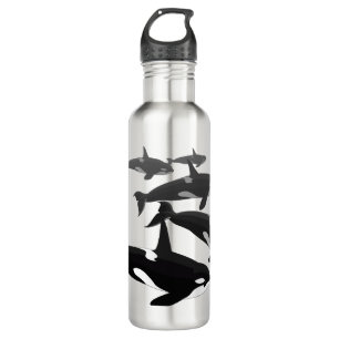 Orca Custom Killer Whale Art Bottles