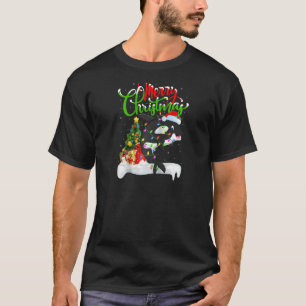 Orca Fish  Xmas Decorations Santa Orca Christmas R T-Shirt