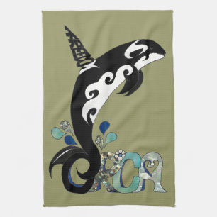Orca Freedom Art Kitchen Towel