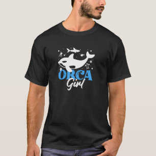 Orca  Graphic For Women Girls Kids Whale Pul Hoodi T-Shirt