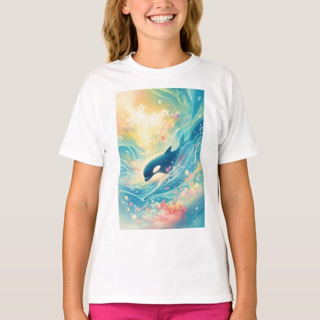 Orca Guardian of the Deep T-Shirt (Front)