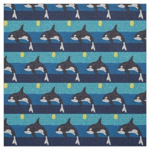 Orca - Ivory Linen Fabric