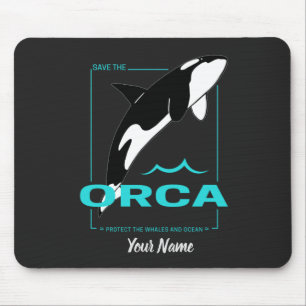 Orca Killer Whale for a girl who just loves Orcas Mouse Pad
