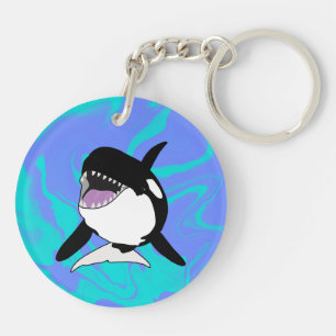 Orca Killer Whale Keychain
