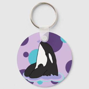 Orca Killer Whale   Keychain