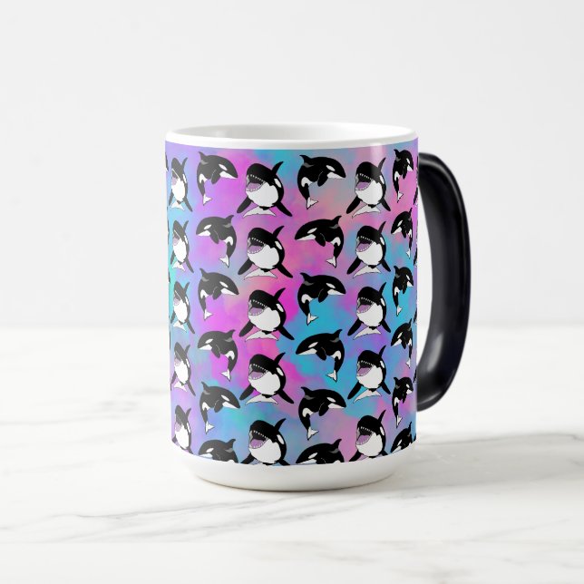 Orca Killer Whale  Magic Mug (Front Right)