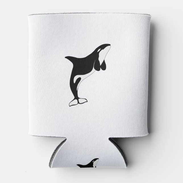 Orca - Killer Whale - Ocean - Sea Animals Can Cooler (Front)