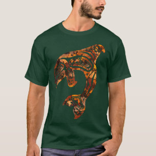 Orca Killer Whale Pacific Northwest Fall Colour Au T-Shirt