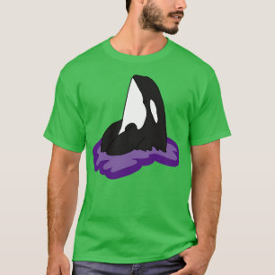 Orca Killer Whale Pattern T-Shirt