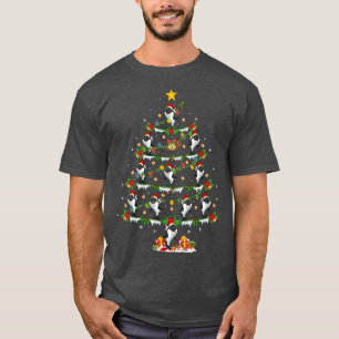 Orca Lover Xmas Lights Orca Christmas Tree Pullove T-Shirt