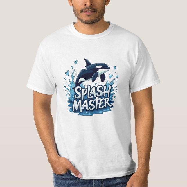 Orca Lovers Gift Idea T-Shirt (Front)