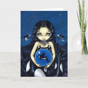 "Orca Magic" Greeting Card