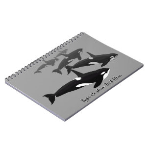 Orca Notebook Personalized Killer Whale Journal