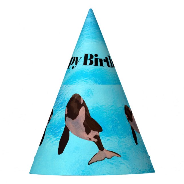 Orca Party Hat (Front)