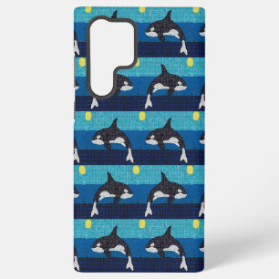 Orca (pattern) - Samsung Phone Case