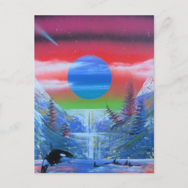 Orca Postcard (Front)