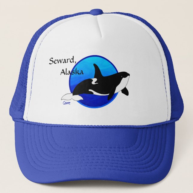 Orca, Seward - Trucker Hat (Front)