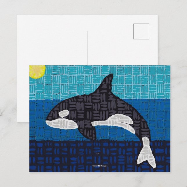 Orca (single) - Post Card (Front/Back)
