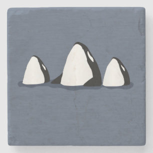 Orca Stone Coaster