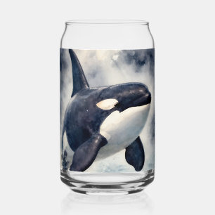 Orca Stormy waves Can Glass