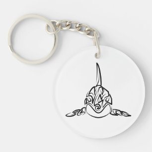 Orca tribale noire et blanche