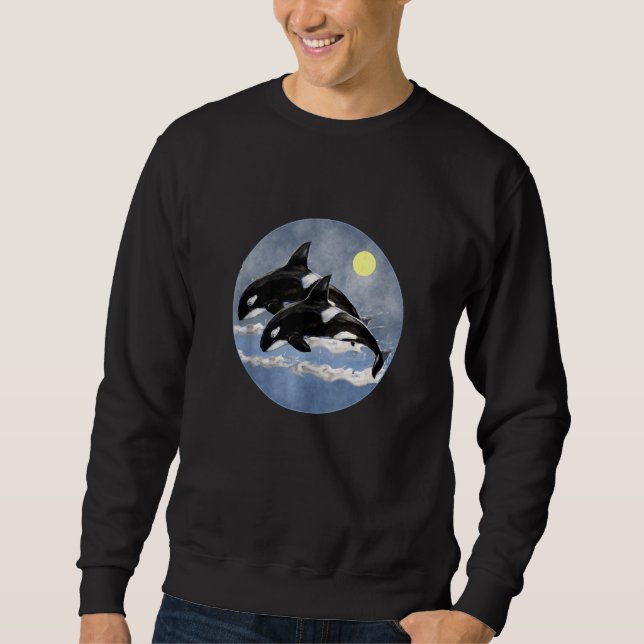 Orca Whale Killer Whale Tank Top (Front)